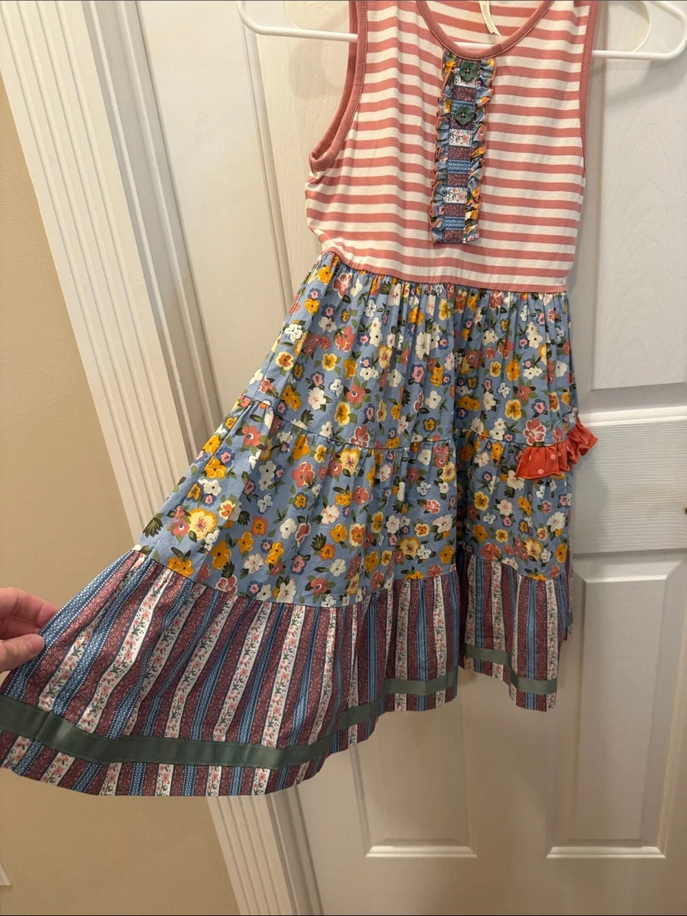 Matilda Jane World of Wonder Floral Tiered Dress